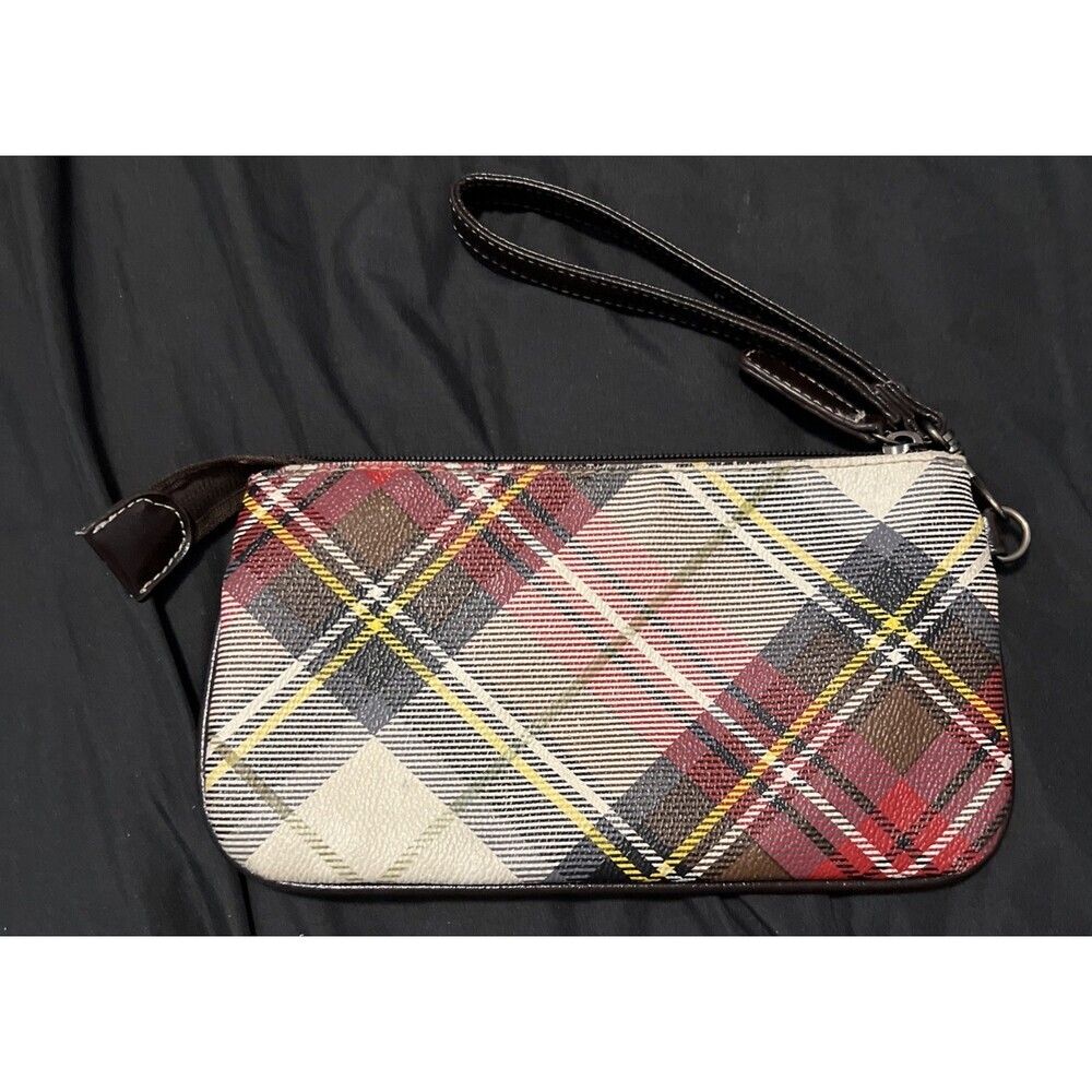 Burberry Coin Purse Wristlet – Zipper Closure – Compact Designer Pouch - Picture 2 of 10
